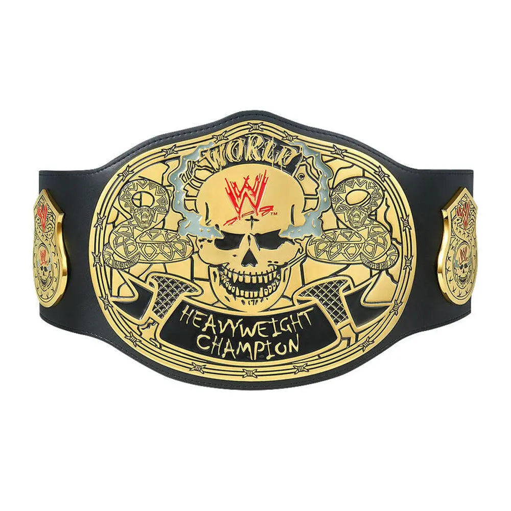 Stone Cold Smoking Skull Championship Replica Title Belt Wrestling Title Belts