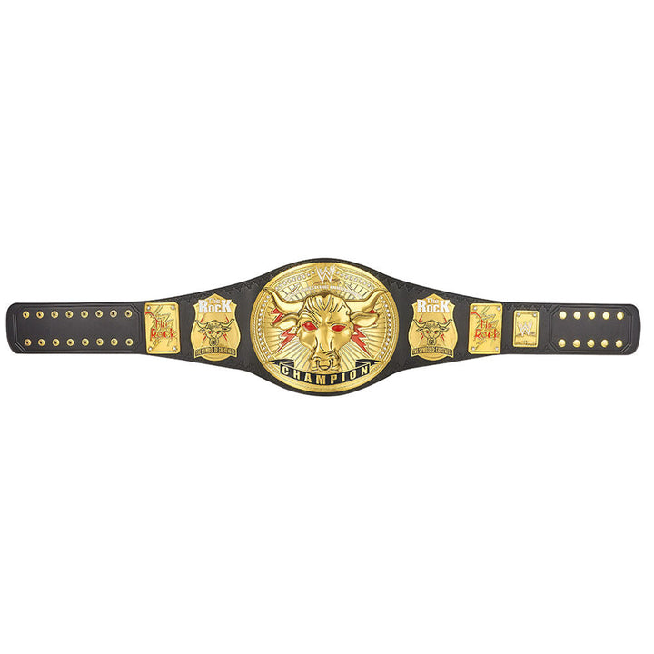 WWE Championship Title Belt The Rock Brahma Bull WWE World Heavy Championship Wrestling Title Belts