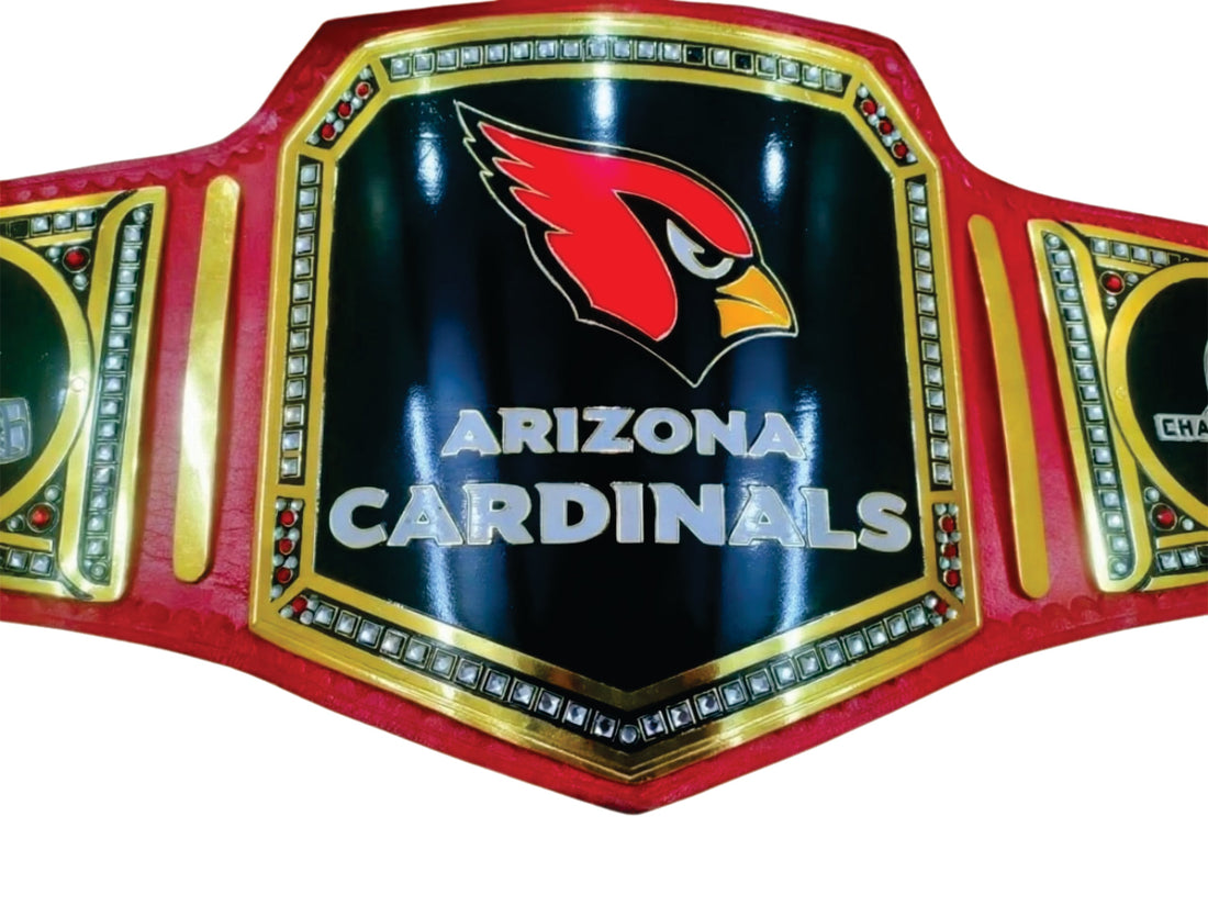 Arizona Cardinals NFL Championship Belt Wrestling Title Belts