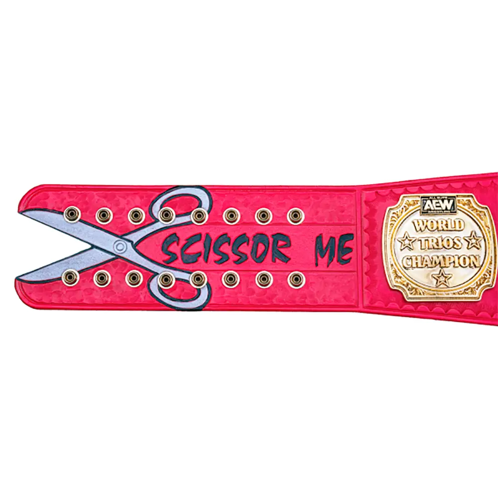 AEW World Trios Championship Belt - Official Replica Wrestling Title Belts