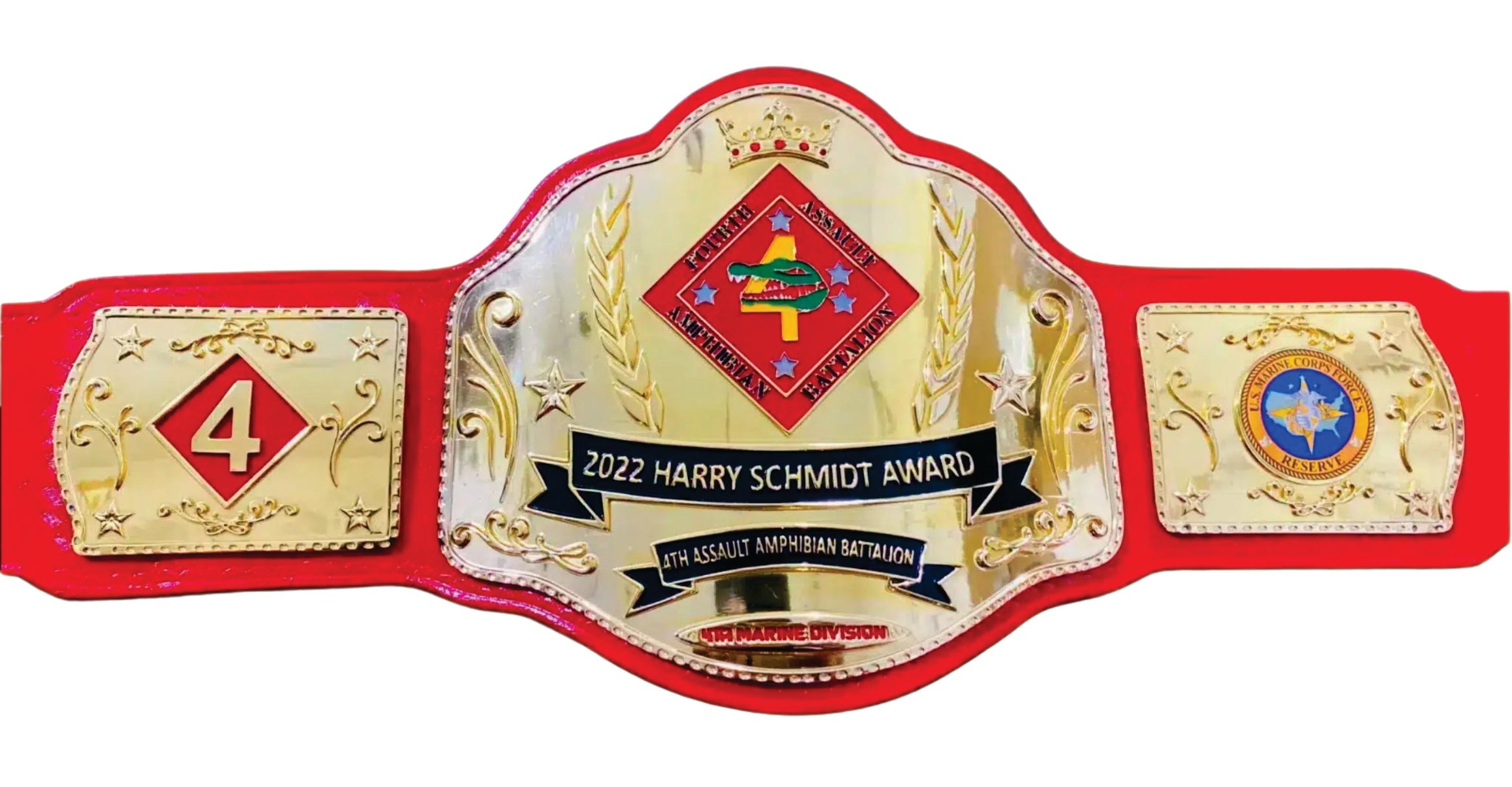 2022 Harry Schmidt Award Champions Championship Belt Wrestling Title Belts