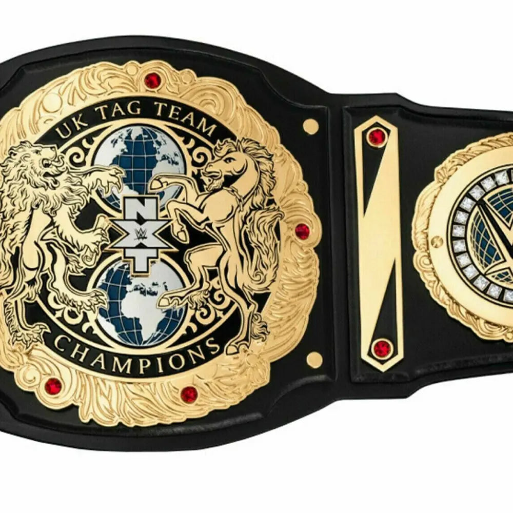 World Tag Team Championship NXT Title Belt Wrestling Title Belts