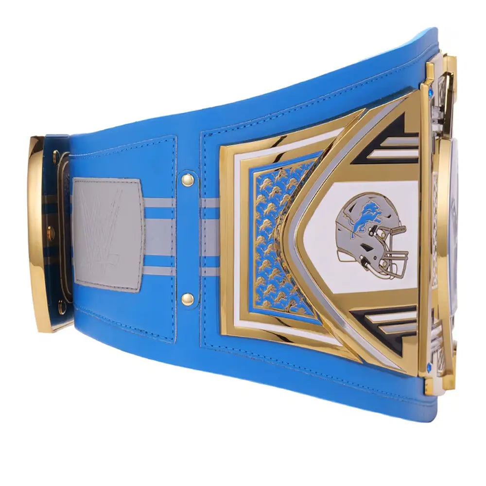 Detroit Lions WWE Legacy Title Belt Wrestling Title Belts