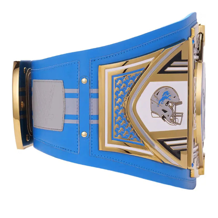 Detroit Lions WWE Legacy Title Belt Wrestling Title Belts