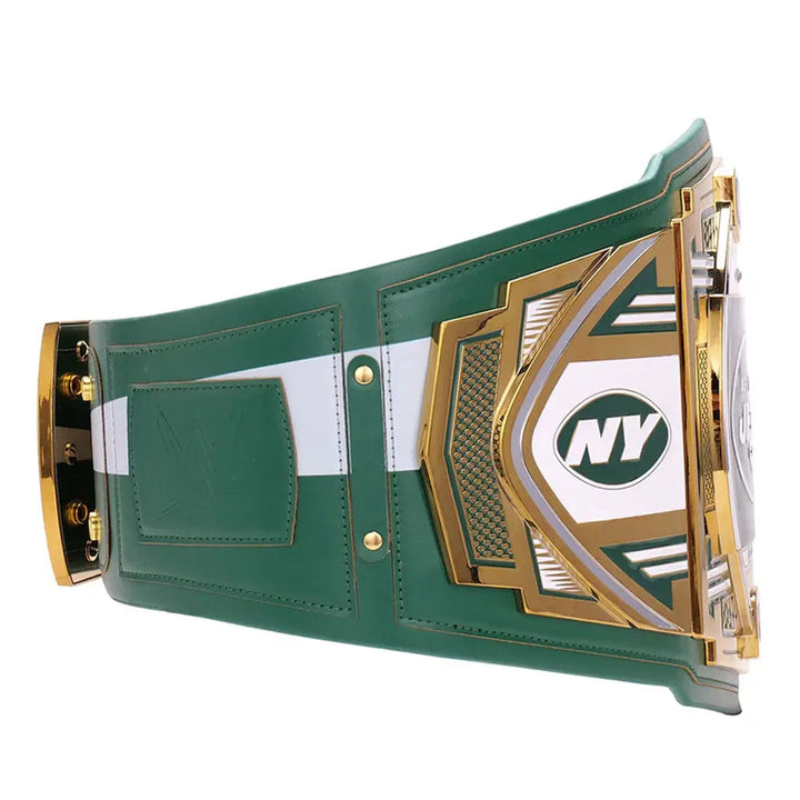 New York Jets WWE Legacy Title Belt Wrestling Title Belts