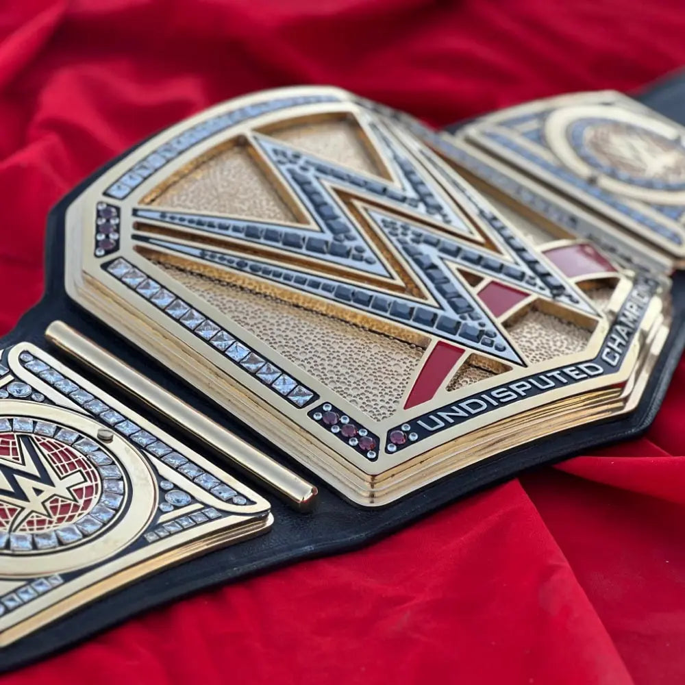 WWE Undisputed Premium CNC Championship Belt Wrestling Title Belts
