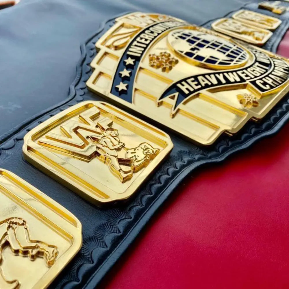 WWF INTERCONTINENTAL CNC HD CHAMPIONSHIP BELT Wrestling Title Belts