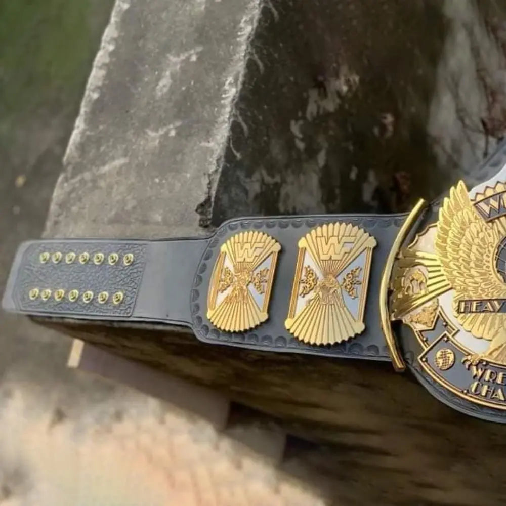 WWF WINGED EAGLE DUAL PLATED CNC HD CHAMPIONSHIP BELT Wrestling Title Belts