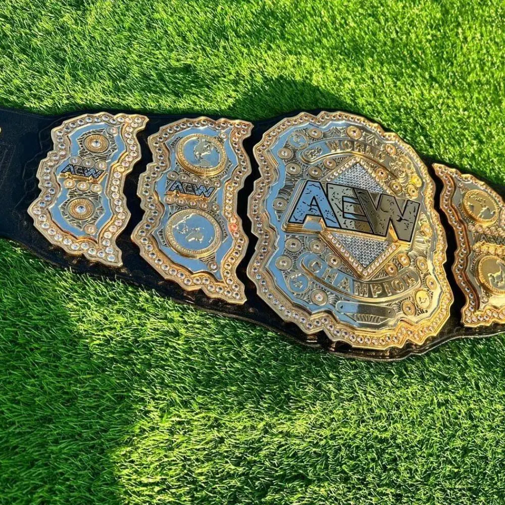 AEW Champion HEAVYWEIGHT CNC MADE CHAMPIONSHIP BELT Wrestling Title Belts