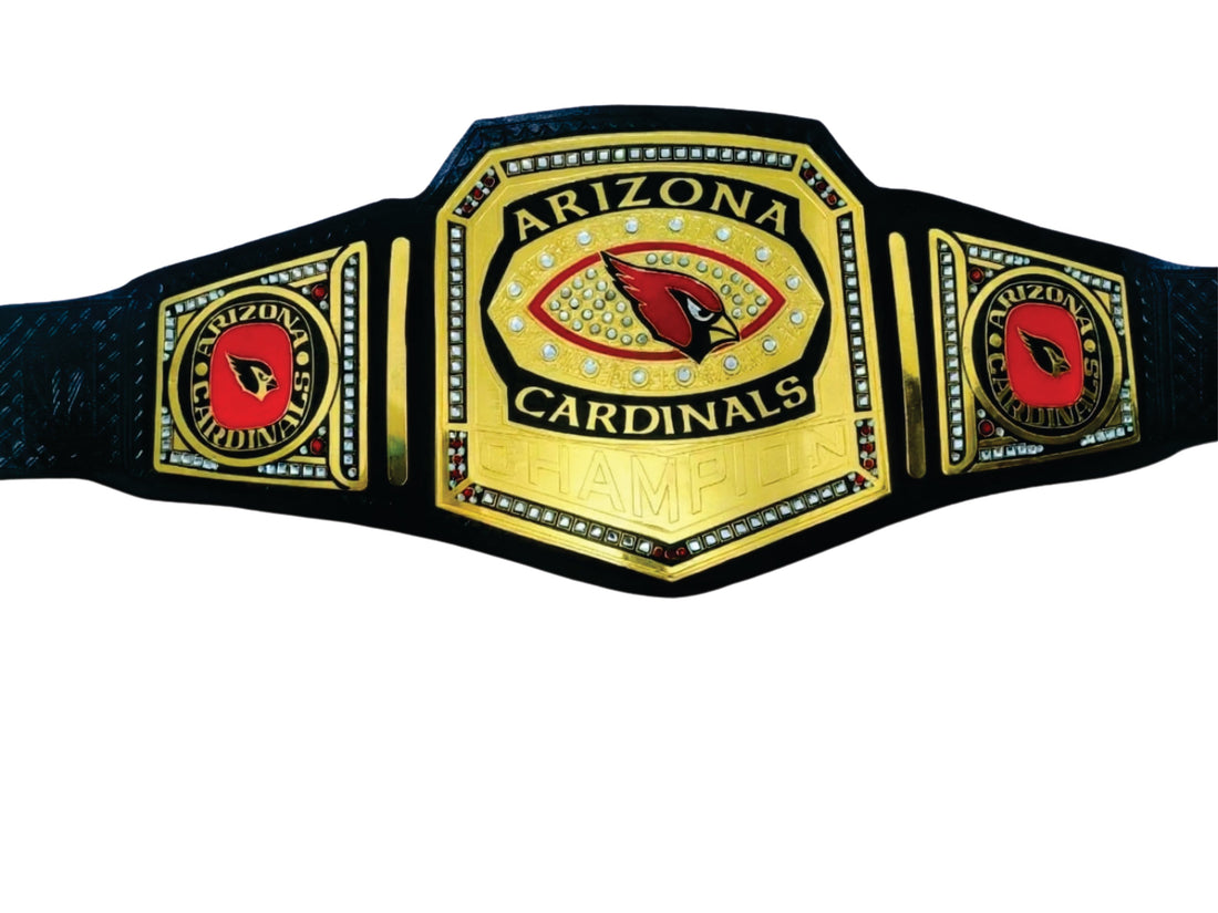 Arizona Cardinals NFL Legacy Title Championship Belt Wrestling Title Belts