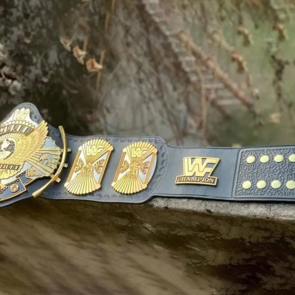 WWF WINGED EAGLE DUAL PLATED CNC HD CHAMPIONSHIP BELT Wrestling Title Belts