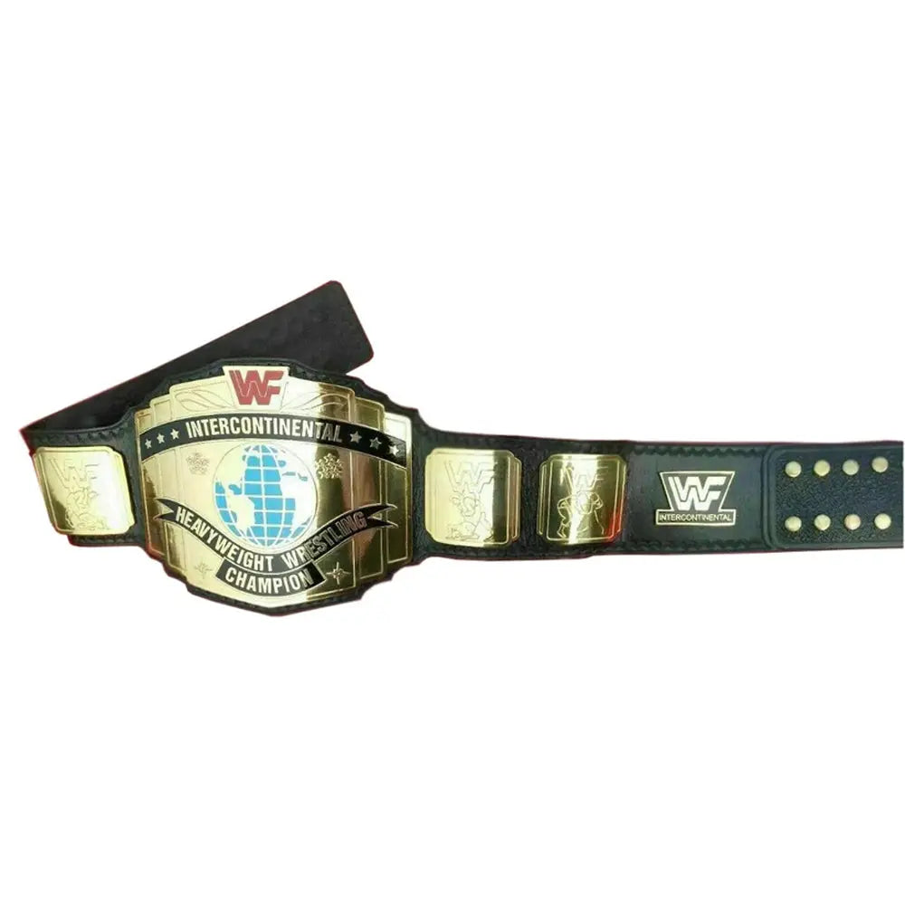 WWF World Heavyweight Championship Intercontinental Title Championship Belt Wrestling Title Belts