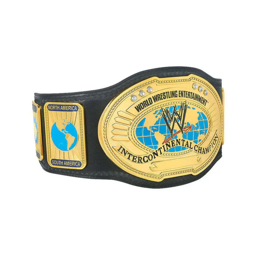 WWF Intercontinental Belt World Wrestling Federation Championship Belt Wrestling Title Belts