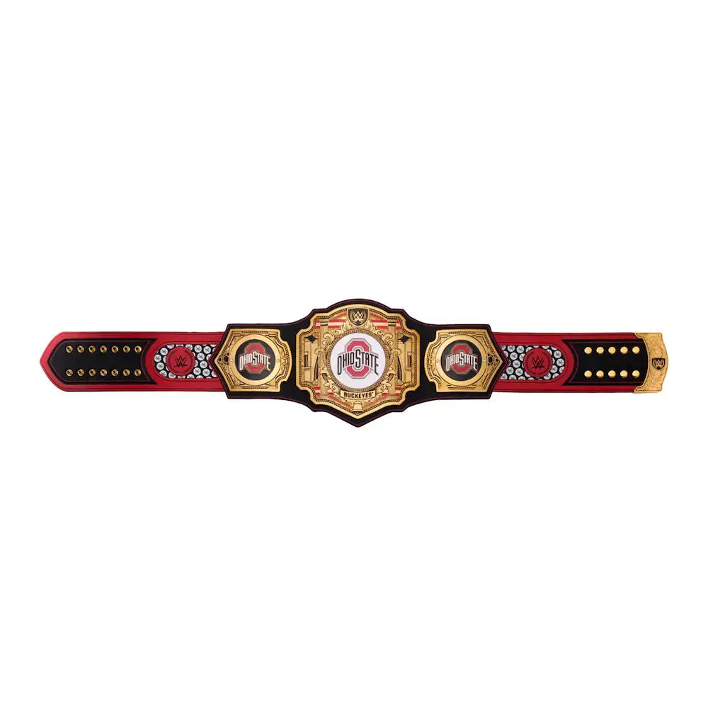 Ohio State Buckeyes WWE Legacy Title Belt Wrestling Title Belts