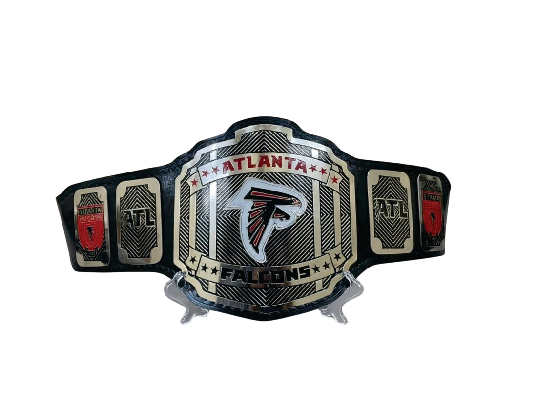Atlanta Falcons NFL Legacy Title Championship Belt Wrestling Title Belts