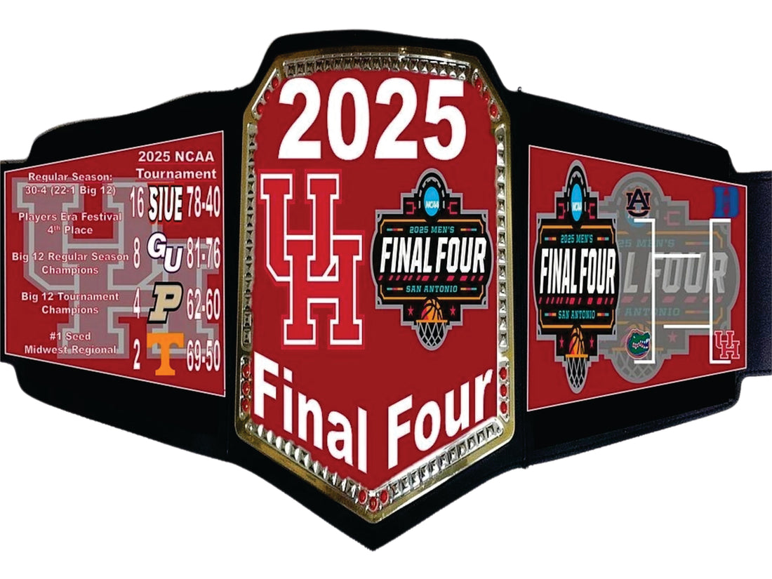 Clemson Tigers 2024 ACC Champions / CFP Playoff Championship Belt Wrestling Title Belts