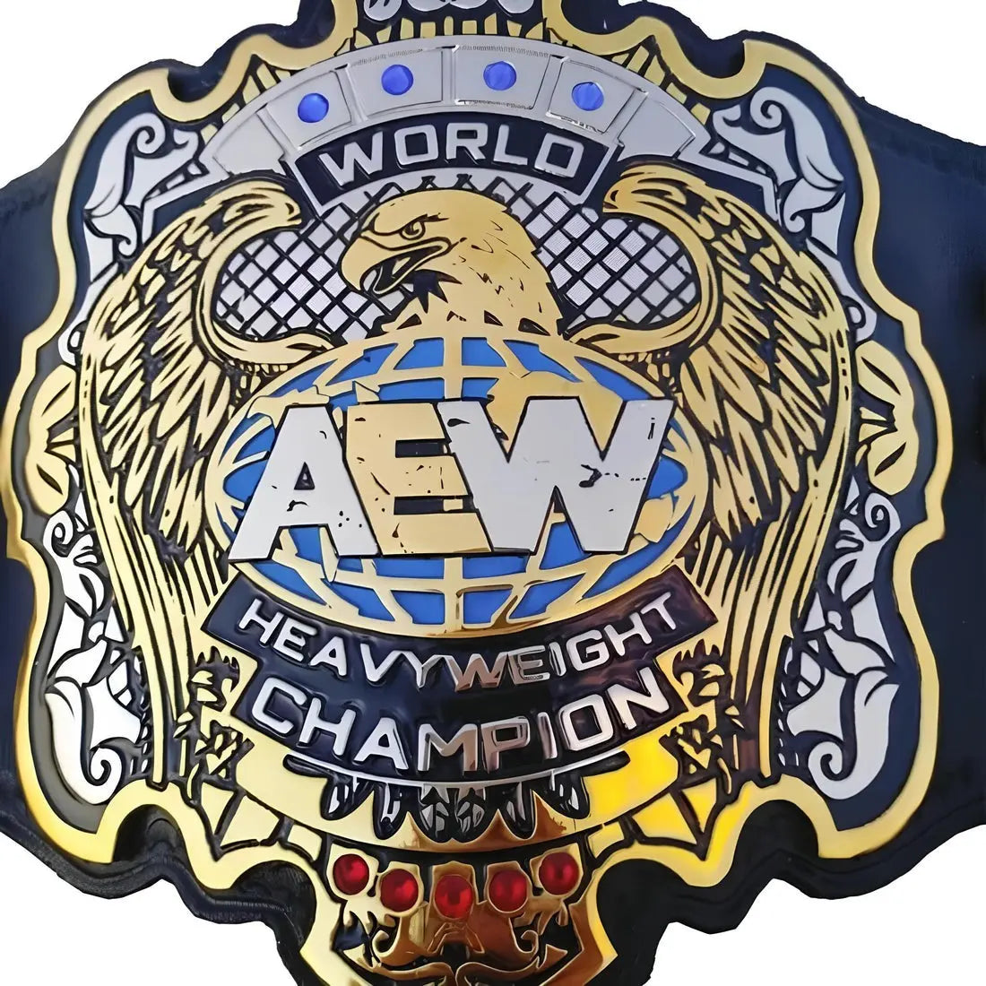 AEW World Heavyweight Championship Belt - Premium Replica Wrestling Title Belts