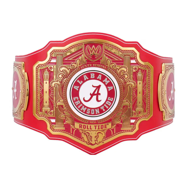 Alabama Crimson Tide WWE Legacy Title Belt Wrestling Title Belts