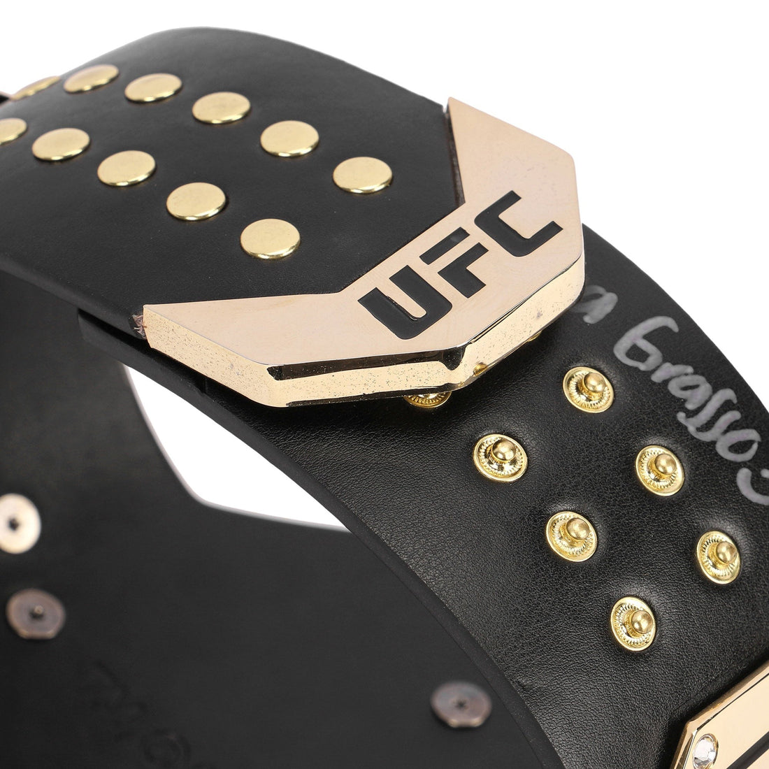 Alexa Grasso Signed UFC Desktop Championship Belt Wrestling Title Belts