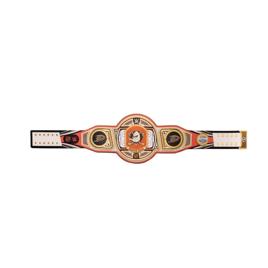Anaheim Ducks NHL Championship Belt Wrestling Title Belts