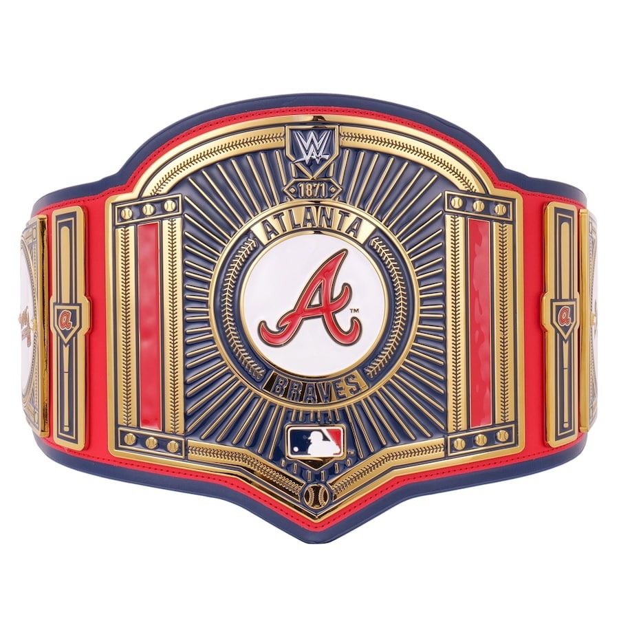 Atlanta Braves MLB Championship Belt Wrestling Title Belts