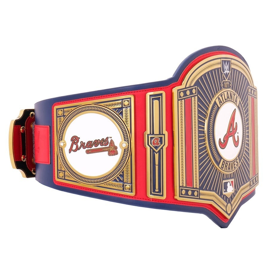 Atlanta Braves MLB Championship Belt Wrestling Title Belts