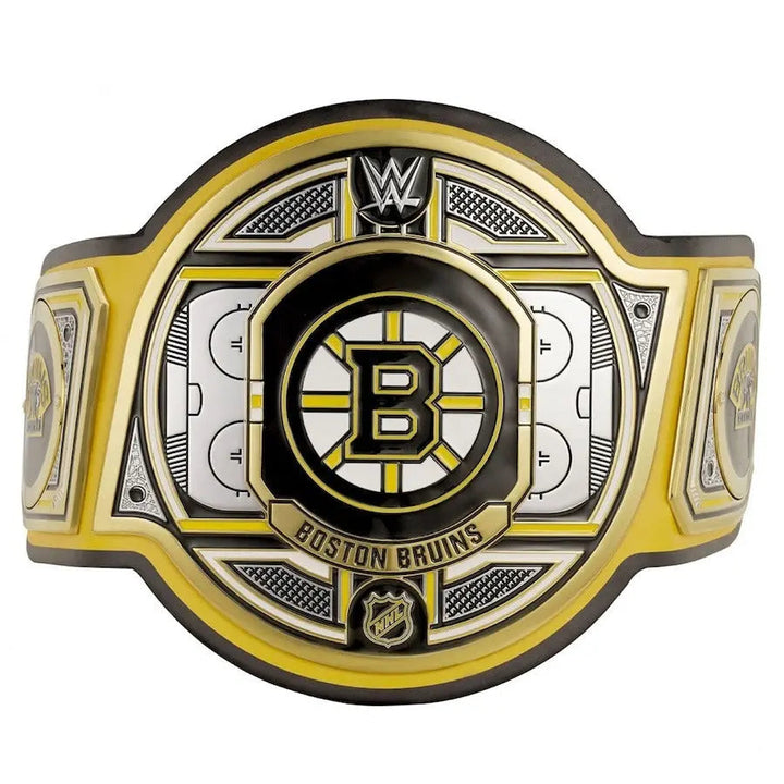 Boston Bruins NHL Championship Belt Wrestling Title Belts