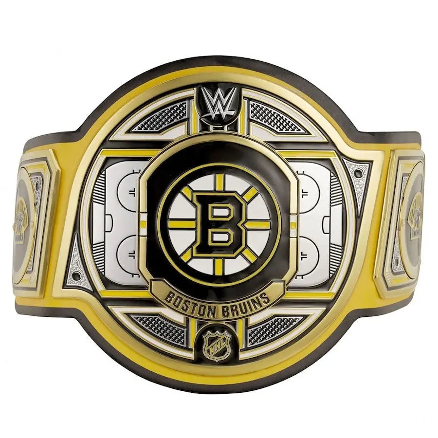 Boston Bruins NHL Championship Belt Wrestling Title Belts