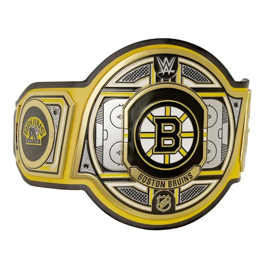 Boston Bruins NHL Championship Belt Wrestling Title Belts