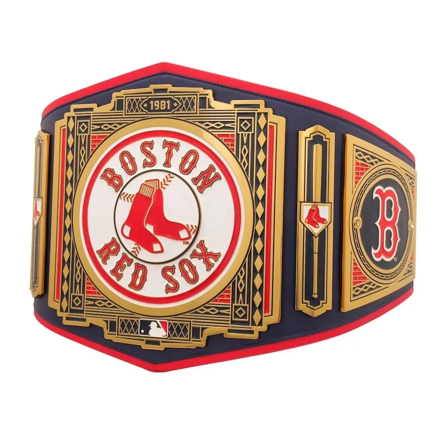 Boston Red Sox MLB Championship Belt Wrestling Title Belts