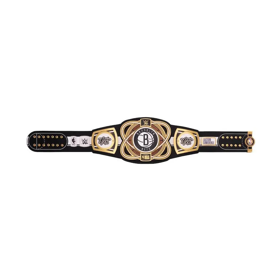 Brooklyn Nets NBA Championship Belt Wrestling Title Belts