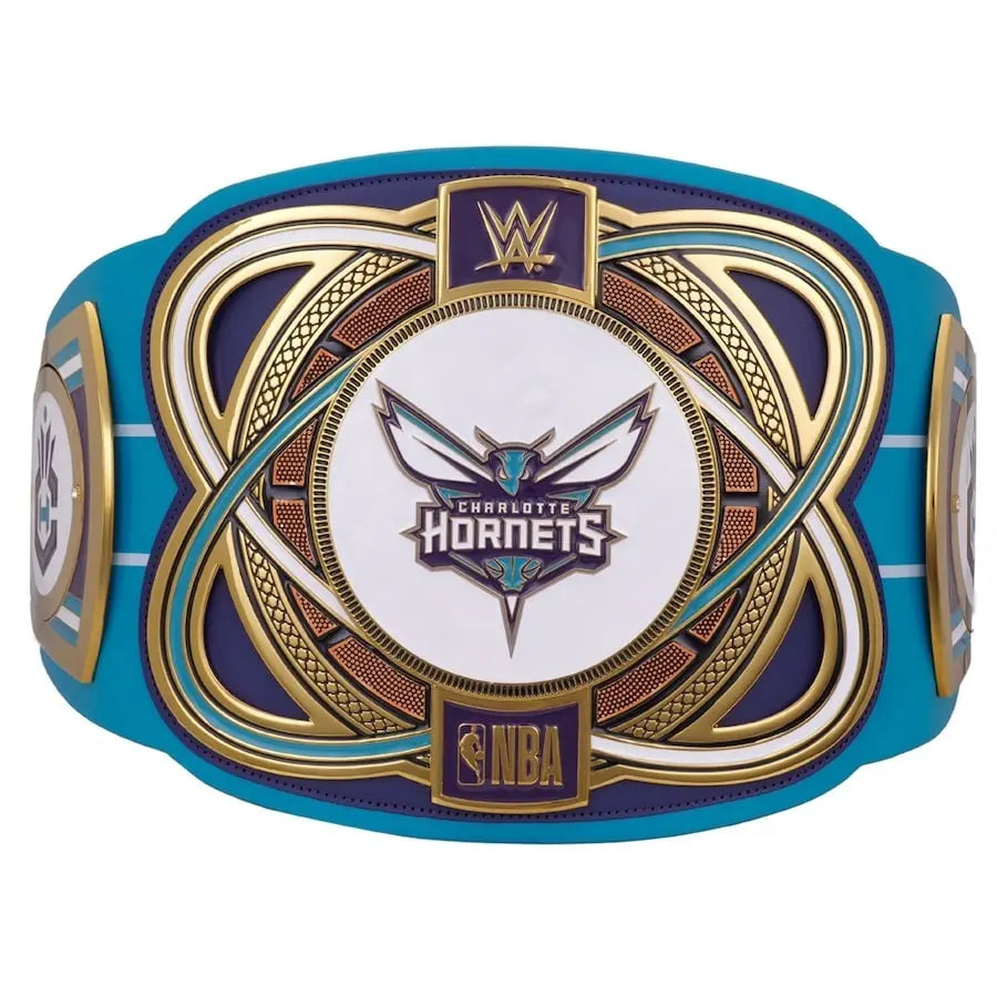 Charlotte Hornets NBA Championship Belt Wrestling Title Belts