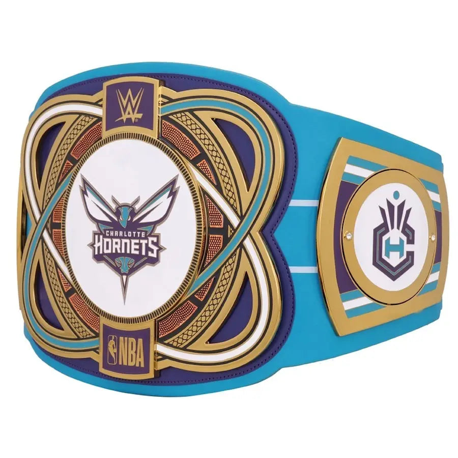 Charlotte Hornets NBA Championship Belt Wrestling Title Belts