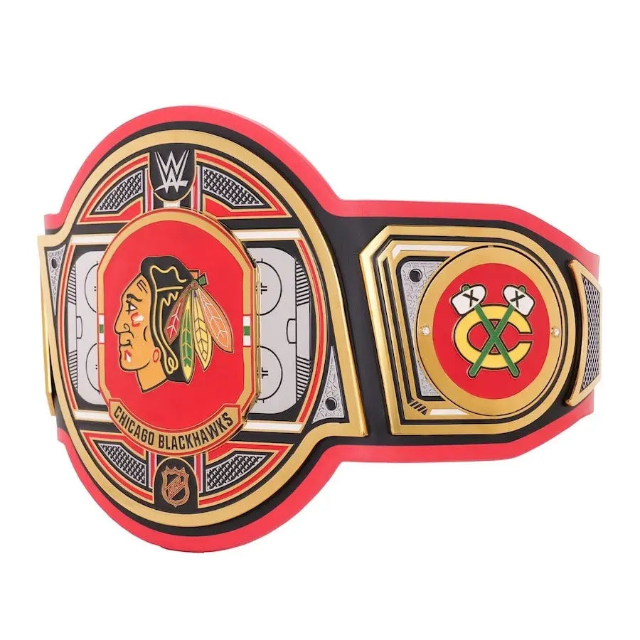 Chicago Blackhawks NHL Championship Belt Wrestling Title Belts