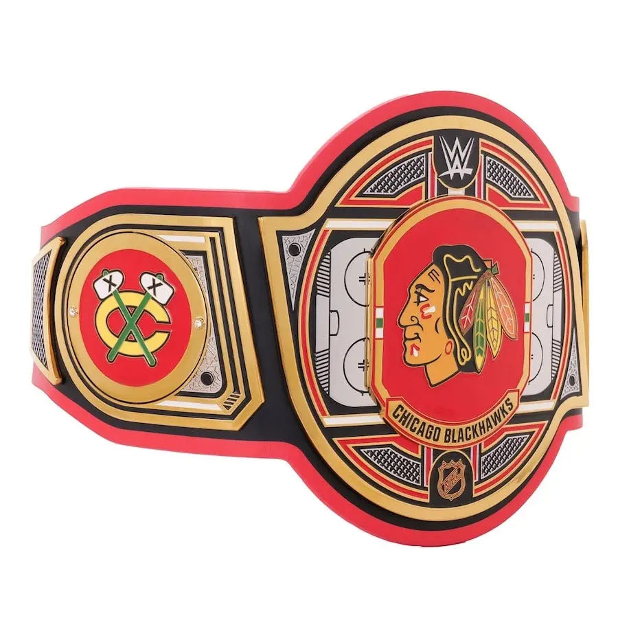 Chicago Blackhawks NHL Championship Belt Wrestling Title Belts