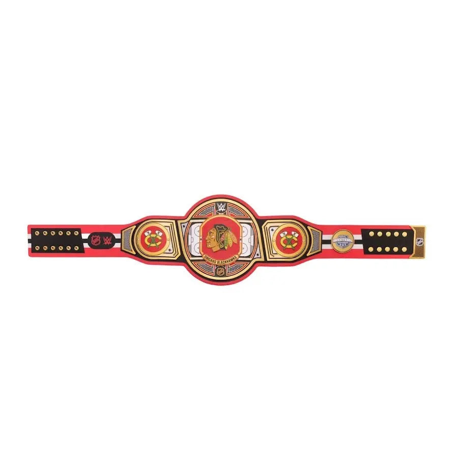 Chicago Blackhawks NHL Championship Belt Wrestling Title Belts