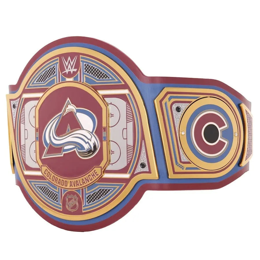 Colorado Avalanche NHL Championship Belt Wrestling Title Belts