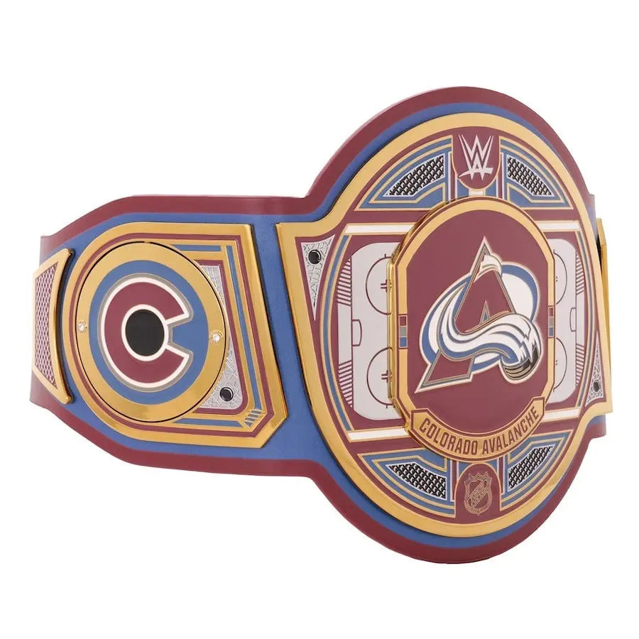 Colorado Avalanche NHL Championship Belt Wrestling Title Belts