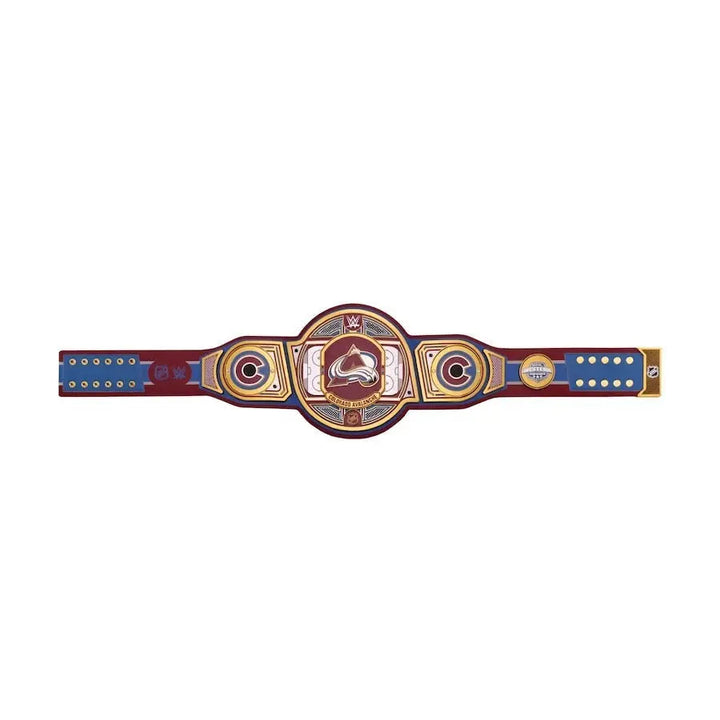 Colorado Avalanche NHL Championship Belt Wrestling Title Belts