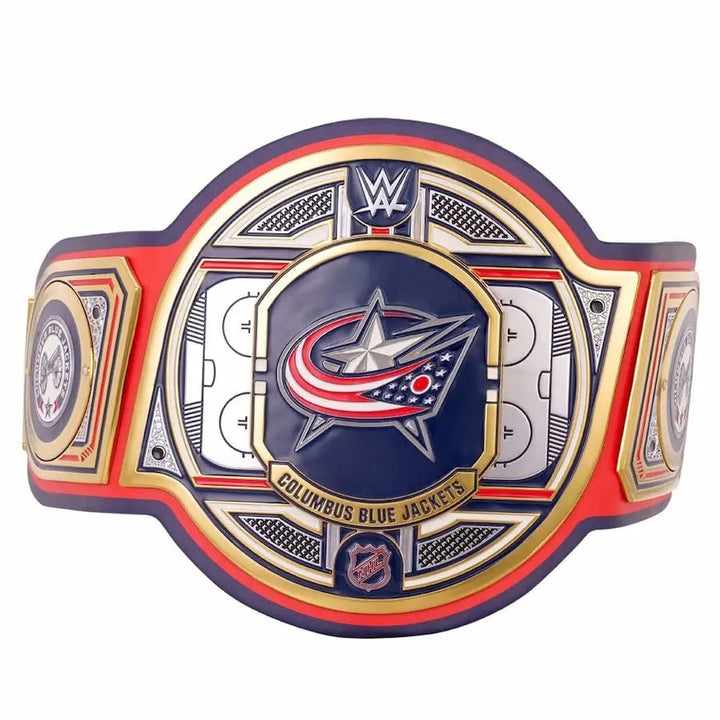 Columbus Blue Jackets NHL Championship Belt Wrestling Title Belts