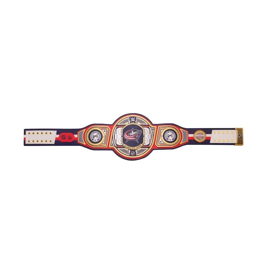Columbus Blue Jackets NHL Championship Belt Wrestling Title Belts