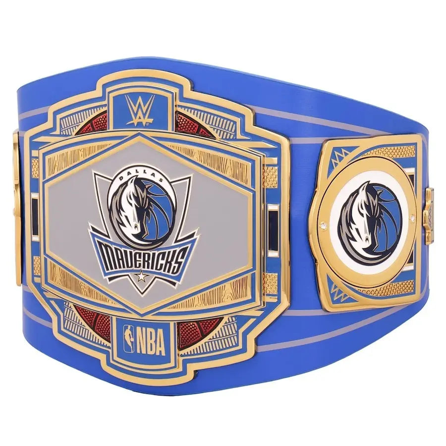Dallas Mavericks NBA Championship Belt Wrestling Title Belts