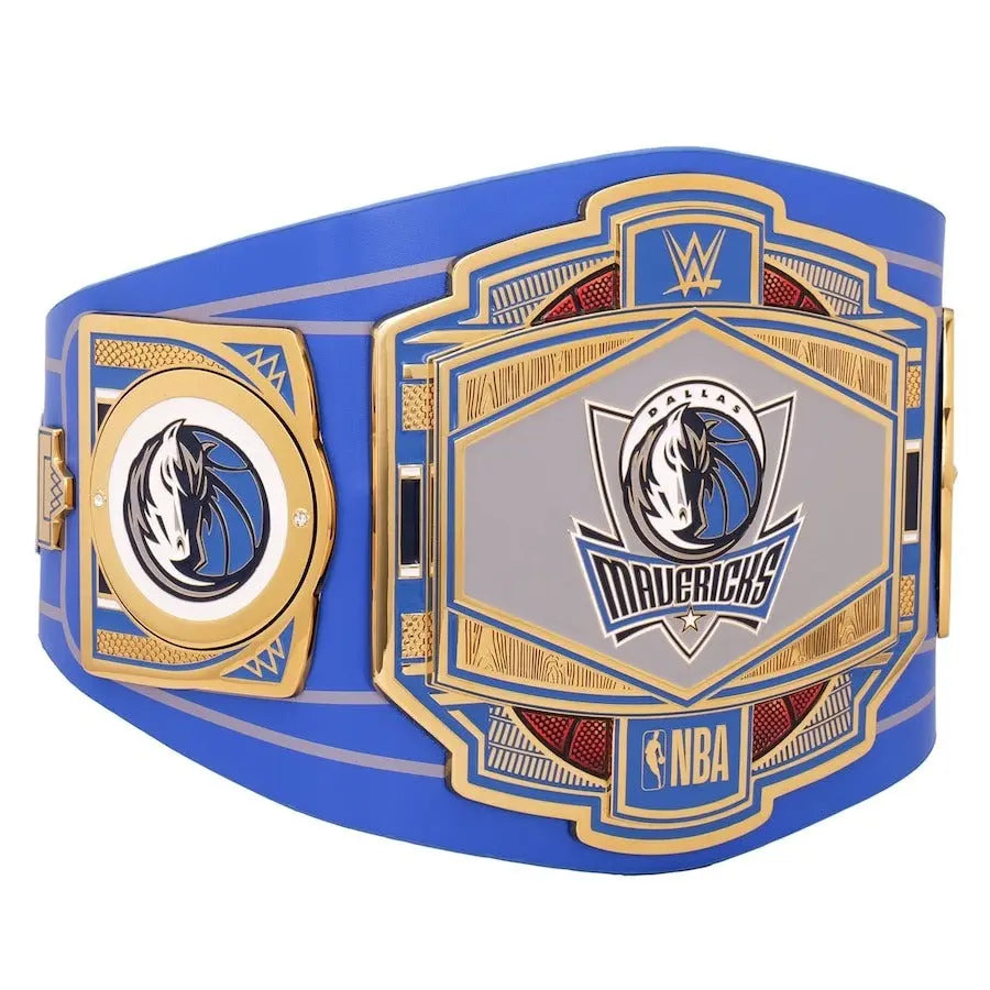 Dallas Mavericks NBA Championship Belt Wrestling Title Belts