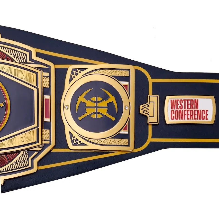 Denver Nuggets NBA Championship Belt Wrestling Title Belts