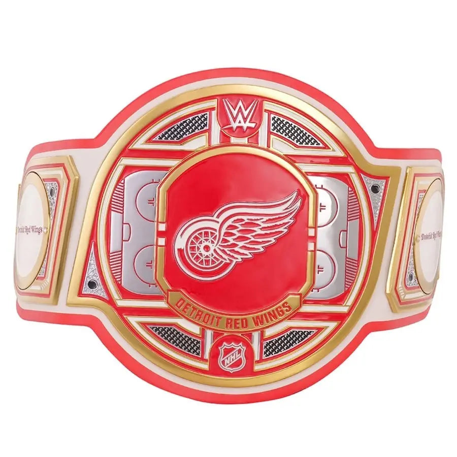 Detroit Red Wings NHL Championship Belt Wrestling Title Belts