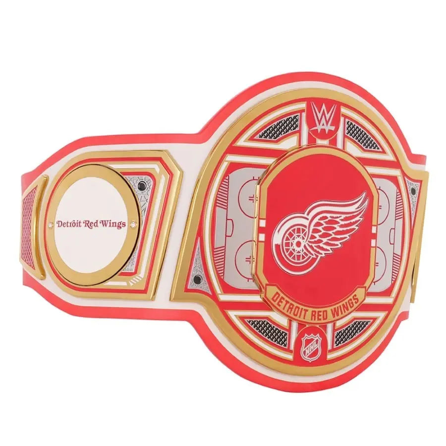 Detroit Red Wings NHL Championship Belt Wrestling Title Belts