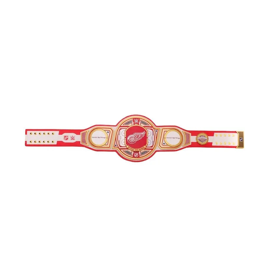 Detroit Red Wings NHL Championship Belt Wrestling Title Belts
