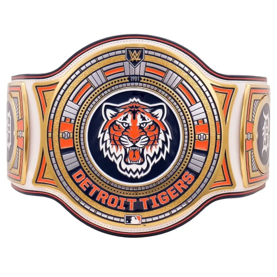 Detroit Tigers MLB Championship Belt Wrestling Title Belts