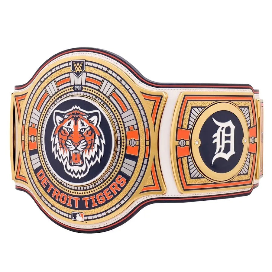 Detroit Tigers MLB Championship Belt Wrestling Title Belts