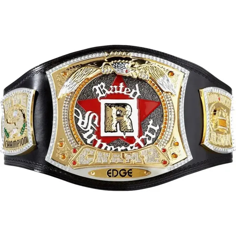 Edge Spinner R Championship Title Wrestling Title Belts